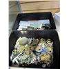 Image 2 : 2 BOXES OF COSTUME JEWELERY