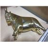 Image 3 : SOLID BRASS BULL FIGURE