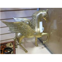 LARGE BRASS PEGASUS