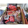 Image 2 : LARGE BOX OF PIXAR CARS, TOYS, ETC