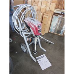 TITAN CONTROLMAX HIGH PRESSURE AIRLESS PAINT SPRAYER WITH HOSE AND GUN, WORKING