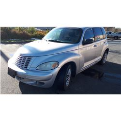 2005 CHRYSLER PT CRUISER, 4 DOOR STATION WAGON, AUTOMATIC, 252108KM, WITH KEY AND REGISTRATION