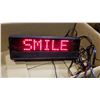 Image 9 : PROGRAMMABLE DIGITAL SCROLLING MESSAGE BOARD WITH REMOTE - WORKING