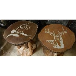 CUSTOM ENGRAVED CEMENT TABLE