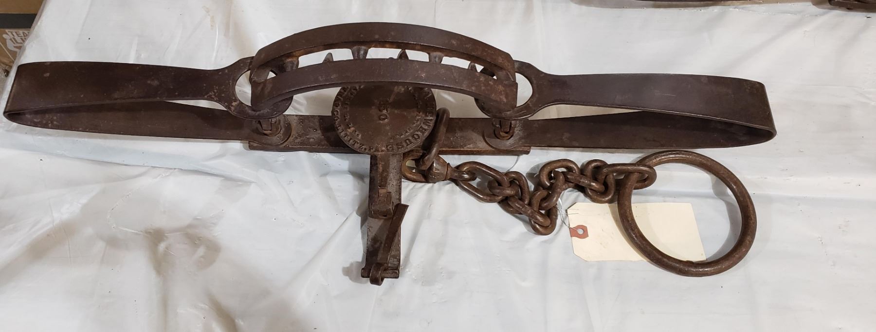 CHOICE OF ANTIQUE BEAR TRAP (Trap 1)