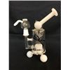 Image 1 : EVOLUTION TROPICAL STORM 7" WHITE BONG W/ BOWL