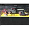 Image 1 : 1953 CHEVY Pickup & DEVIL Figure RARE Jada ROAD RATS Diecast 2 Car Set 1:64/1:24