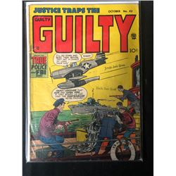 1952 JUSTICE TRAPS THE GUILTY #43 COMIC BOOK