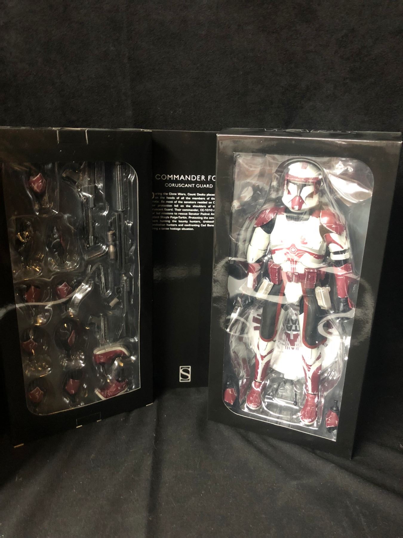 SIDESHOW COLLECTIBLES MILITARIES OF STAR WARS COMMANDER FOX CORUSCANT ...