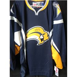 RYAN MILLER SIGNED SABRES HOCKEY JERSEY  (A.J SPORTSWORLD COA)