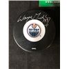 Image 2 : WAYNE GRETZKY SIGNED EDMONTON OILERS HOCKEY PUCK (CSI COA)
