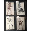 Image 1 : 1947-66 Boxing Exhibits Boxing Card Lot (Hank/ Olsen...)