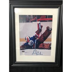 GRANT FUHR AUTOGRAPHED 8" X 10" FRAMED PHOTO
