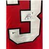 Image 2 : ANTON FORSBERG SIGNED BLACK HAWKS JERSEY (BECKETT COA)
