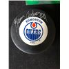 Image 2 : GLENN ANDERSON SIGNED OILERS HOCKEY PUCK (CSI COA)