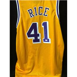 Glen Rice Signed Lakers Jersey (JSA COA)