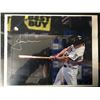 Image 1 : JUSTIN MORNEAU SIGNED 8" X 10" COLOR PHOTO