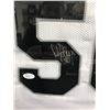 Image 2 : David Robinson Signed Spurs Framed Jersey (JSA COA)