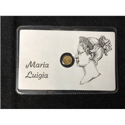 MARIA LUIGIA MINI GOLD COIN