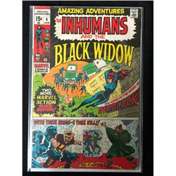 THE INHUMANS & THE BLACK WIDOW #4 (MARVEL COMICS)
