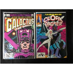 MARVEL COMIC BOOK LOT (GALACTUS THE ORIGIN/ CLOAK & DAGGER)