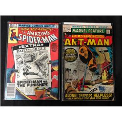MARVEL COMIC BOOK LOT (SPIDER-MAN #15/ ANT-MAN #4)