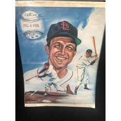 STAN MUSIAL BASEBALL ARTIST PRINT