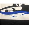 Image 2 : 20 X 24 ORIGINAL ART ON CANVAS KILLER WHALE BY PEN HOUSTIE