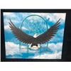 Image 1 : 16 X 20 ORIGINAL ART ON CANVAS "BALD EAGLE" BY CURTIS ECKLAND