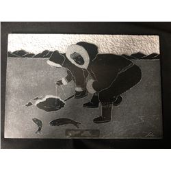 12 X 16 INUIT STONE CARVING