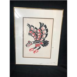 20 X 24 FRAMED ORIGINAL ART SIGNED "EAGLE"