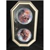Image 1 : 2 NATIVE COLLECTOR PLATES IN DISPLAY