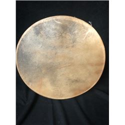 LARGE 14" NATIVE DRUM ( AUTHENTIC ANIMAL HYDE"