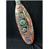 Image 1 : HAND CARVED NATIVE PADDLE BY JIMMY JOSEPH (48")