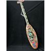 Image 2 : HAND CARVED NATIVE PADDLE BY JIMMY JOSEPH (48")