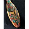 Image 4 : HAND CARVED NATIVE PADDLE BY JIMMY JOSEPH (48")