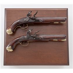Pr. British Pattern 1759 Eliott's Lt. Dragoon Flintlock Pistols