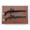 Image 2 : Pr British Pattern 1756/77 Long Sea Service Flintlock Pistols