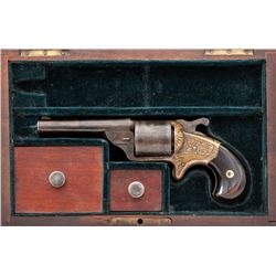 Cased Moore's Pat. Civil War Pocket Revolver