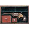 Image 1 : Cased Moore's Pat. Civil War Pocket Revolver