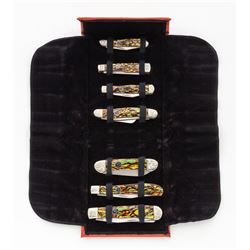 Ltd. Ed. Case 100th Ann. Xmas Tree Knives