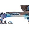 Image 7 : Pair of E. Garcia mkd Fire Blue Steel Spurs