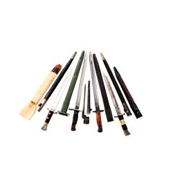 Lot of 4 Brit. Bayonets  1 WWI Winchester bayonet