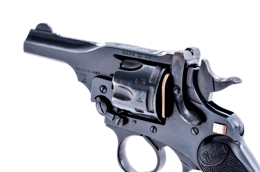 British Webley Mk IV Pocket Double Action Revolver