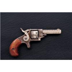 Antique Eng'd FW 7-Shot Sidehammer Revolver