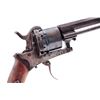 Image 3 : Unmkd. Lefaucheux Style Single Action Pinfire Revolver