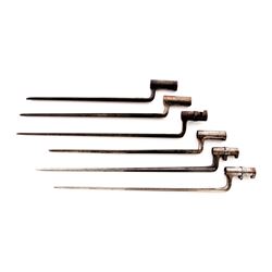 Lot of 6 Socket Bayonets