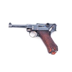 1920 Overstamp Police P.08 Luger, by DWM