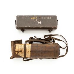 Lot of Two (2) British Sniper Scope Cases