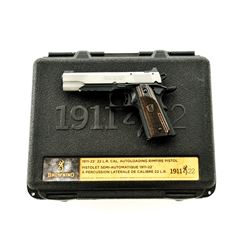 Browning 1911-22 Black Label Semi-Automatic Pistol